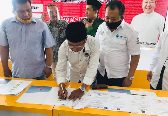 Sepakat Berintegritas Wajib Bangun Jember Bersama-sama